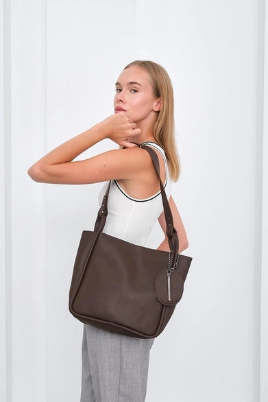 Anna Šarmantna Torba za Rame – Smeđa