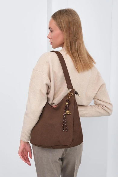 Mina Šarmantna Torba od Antilopa – Smeđa