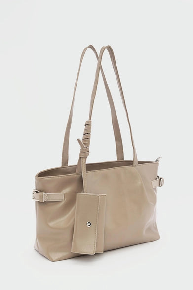 Velina Vintage Torba za Rame – Bež