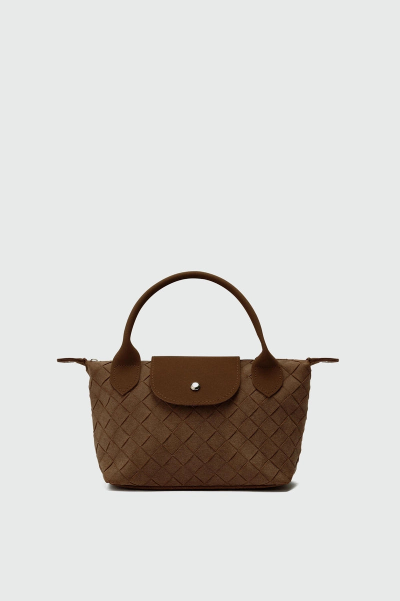 Vera Pletena Torba od Antilopa Preko Ramena - Smeđa