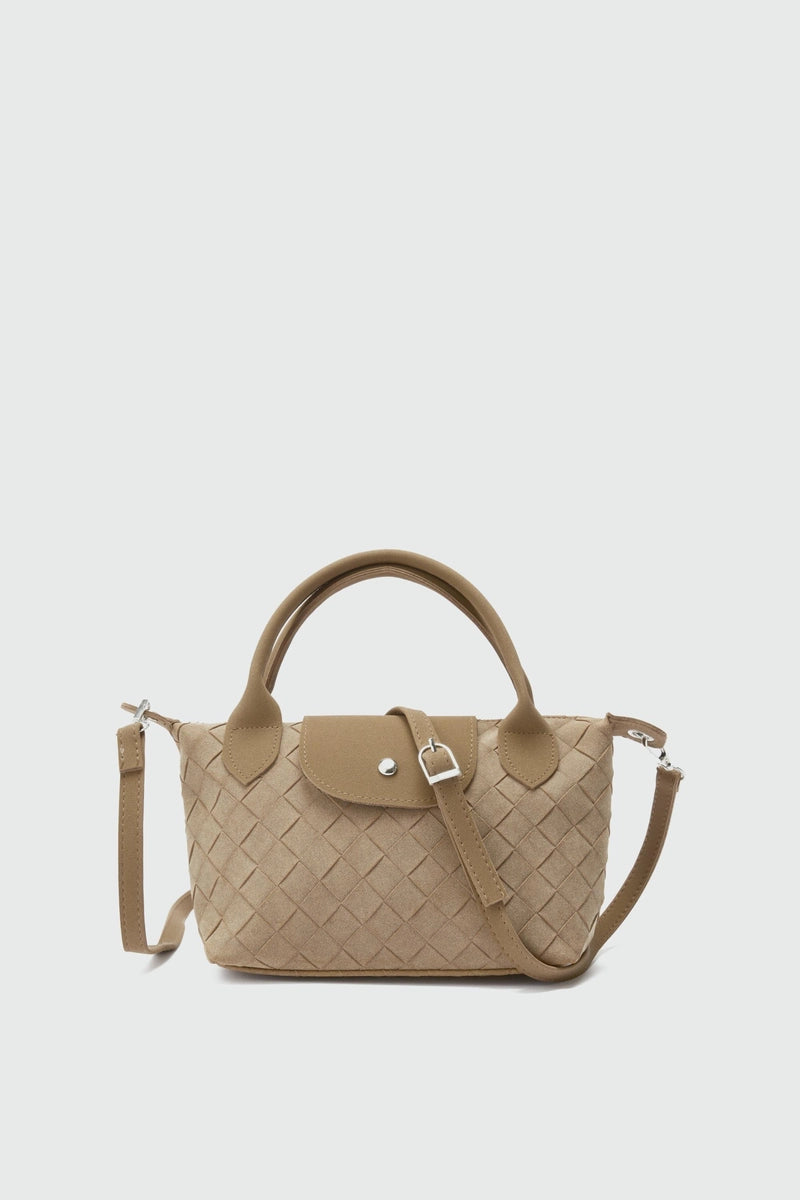 Vera Pletena Torba od Antilopa Preko Ramena - Vizon